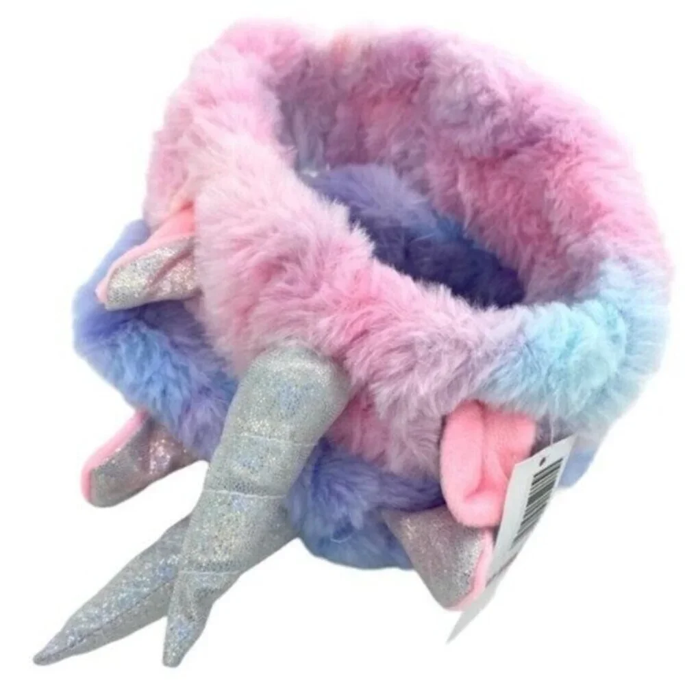 Plush Unicorn Headbands With Horn